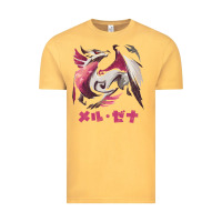 Vintage Mustard monster hunter rise sunbreak malzeno kanji Vintage Tee - tuanDangUi