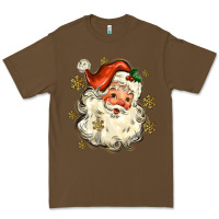 Cacao Christmas Santa Premium Tee - MaliasSmallBusiness