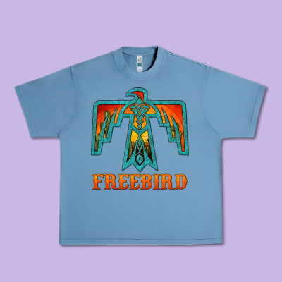Thunderbird Freebird Urban Heavy Tee Designed By Jahusdesignshop