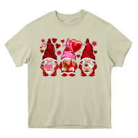 Mossy valentines day gnomies with heart balloon Heavy Core Tee - NancyCooperArtShop
