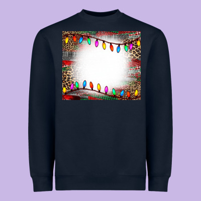 Christmas Bleach Effect Tumler Heavyweight Sweatshirt Designed By Cowcowdesign
