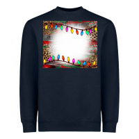 Navy christmas bleach effect tumler Heavyweight Sweatshirt - CowCowDesign