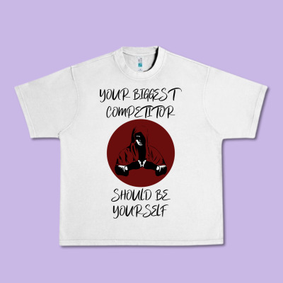 Your Biggest Competitor Urban Heavy Tee Designed By Bettercallsaul