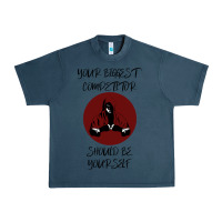 Midnight Navy Your Biggest Competitor Urban Heavy Tee - Bettercallsaul