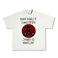 Pistachio Your Biggest Competitor Urban Heavy Tee - Bettercallsaul