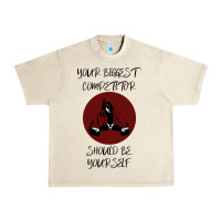 Sandshell Your Biggest Competitor Urban Heavy Tee - Bettercallsaul