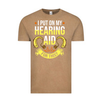 Vintage Coffee hearing aid gift funny deaf awareness t shirt Vintage Tee - tuanDangUi