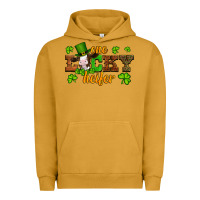 Pigment Peanut Butter st patricks one lucky heifer baby cow Urban Hoodie - Artiststas