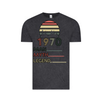 Vintage Black Vintage May 1970 Vintage Tee - Bettercallsaul