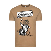 Vintage Coffee retro man postcard records Vintage Tee - tuanDangUi