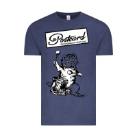 Vintage Denim retro man postcard records Vintage Tee - tuanDangUi