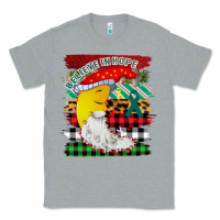 Heather Grey Christmas Brushstrokes Moon Classic Tee - Bettercallsaul