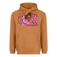 Meerkat Pretty Black Educated Heavyweight Hoodie - CowhideDigitalArt
