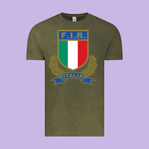 Italian,rugby,federation Vintage Tee Designed By Tuandangui