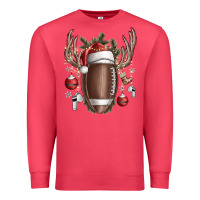 Cardinal christmas football Premium Sweatshirt - SublimationCraftShop