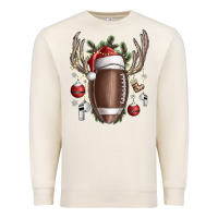 Sandshell christmas football Premium Sweatshirt - SublimationCraftShop