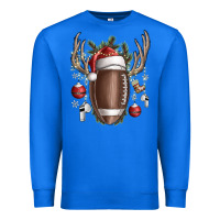 True Royal christmas football Premium Sweatshirt - SublimationCraftShop