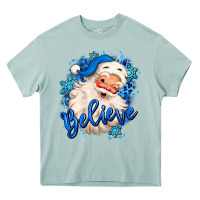 Arona believe winter christmas santa claus Heavy Core Tee - MaliasSmallBusiness