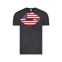Vintage Black American lip Vintage Tee - Bettercallsaul