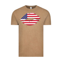 Vintage Coffee American lip Vintage Tee - Bettercallsaul