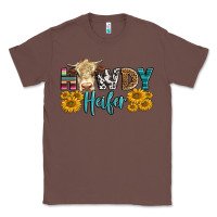 Chestnut Western Howdy Heifer With Simmental Cow Classic Tee - LillyAllenDesigns