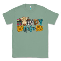 Sage Western Howdy Heifer With Simmental Cow Classic Tee - LillyAllenDesigns