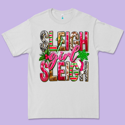 Sleigh Girl Sleigh Premium Tee Designed By Nancycooperartshop