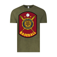 Vintage Olive american legion baseball Vintage Tee - tuanDangUi