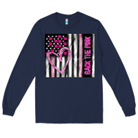 Navy back the pink Long Sleeve Tee - TumblerDesignByShophia