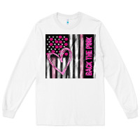 White back the pink Long Sleeve Tee - TumblerDesignByShophia