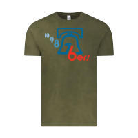 Vintage Olive bell,76ers Vintage Tee - tuanDangUi