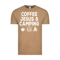 Vintage Coffee camp camping camper campfire campsite hiking gift Vintage Tee - tuanDangUi