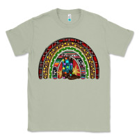 Matcha Christmas cowboy boots rainbow Classic Tee - RanaPortraitStore