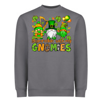 Storm St. Patrick's Day shamrockin' with my gnomies Heavyweight Sweatshirt - OliviaCreatesArt