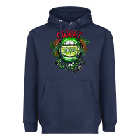 Navy summer time Heavyweight Hoodie - CowhideDigitalArt