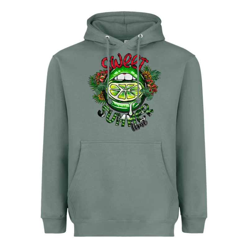 Summer Time Heavyweight Hoodie by CowhideDigitalArt | Teevron