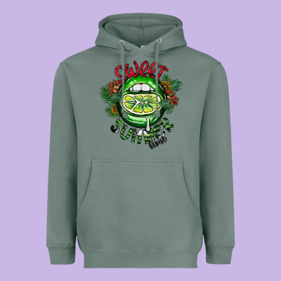 Summer Time Heavyweight Hoodie Designed By Cowhidedigitalart