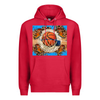 Cardinal basketball Premium Hoodie - FaDigitalArtStudio
