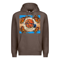 Coffee basketball Premium Hoodie - FaDigitalArtStudio