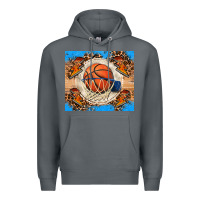 Rock basketball Premium Hoodie - FaDigitalArtStudio