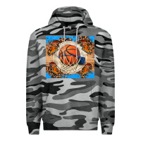 Slate Camo basketball Premium Hoodie - FaDigitalArtStudio