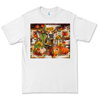 White fall heifer cow Premium Tee - RanaPortraitStore