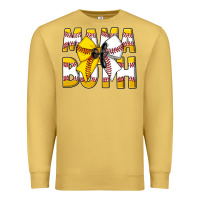 Antique Gold Mama Of Both Premium Sweatshirt - CowhideDigitalArt