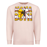 Pale Pink Mama Of Both Premium Sweatshirt - CowhideDigitalArt