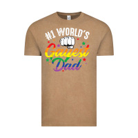 Vintage Coffee 1 worlds gayest dad funny fathers day lgbt pride r Vintage Tee - tuanDangUi
