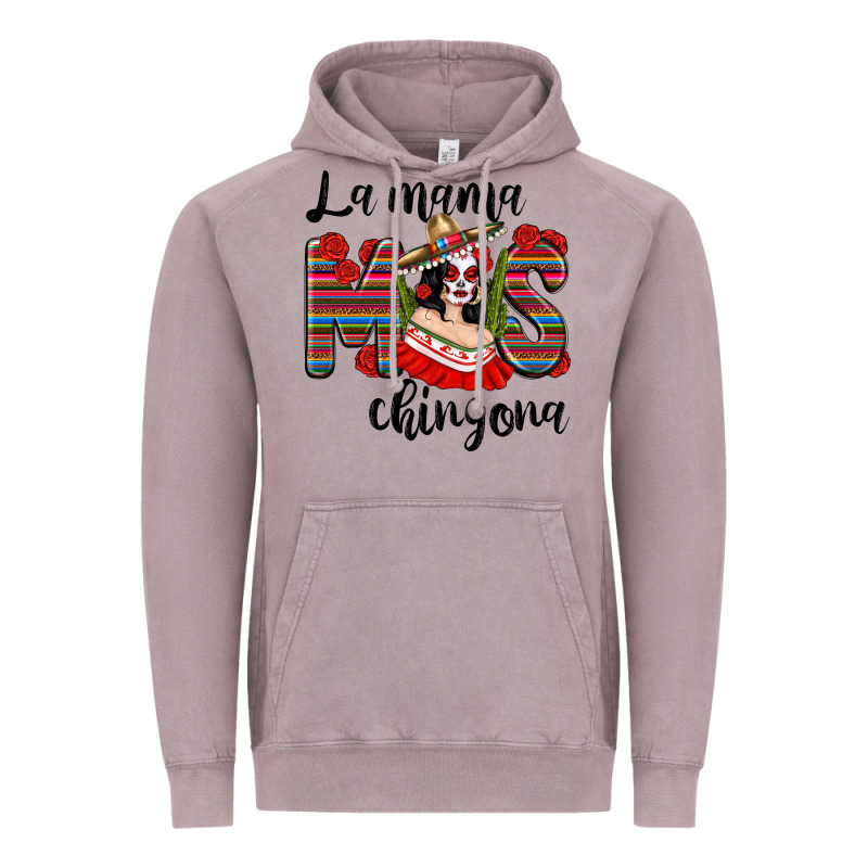 La Mama Mos Chingona Vintage Hoodie by texasbilliewilder | Teevron