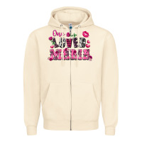 Sandshell one loved mama valentine's day Zipper Hoodie - FaDigitalArtStudio