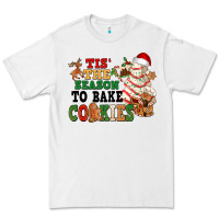 White Tis' the season to bake cookies Premium Tee - NancyCooperArtShop