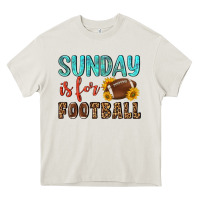 Cream sunday is for football Heavy Core Tee - NancyCooperArtShop