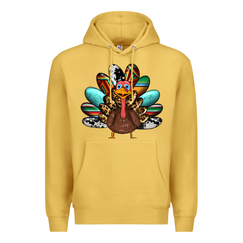 Thanksgiving Turkey Premium Hoodie by RanaPortraitStore | Teevron